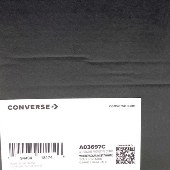 Converse BB Prototype CX Basketball White Mesh Sneakers Mid Top Women's A03697C - Picture 10 of 10